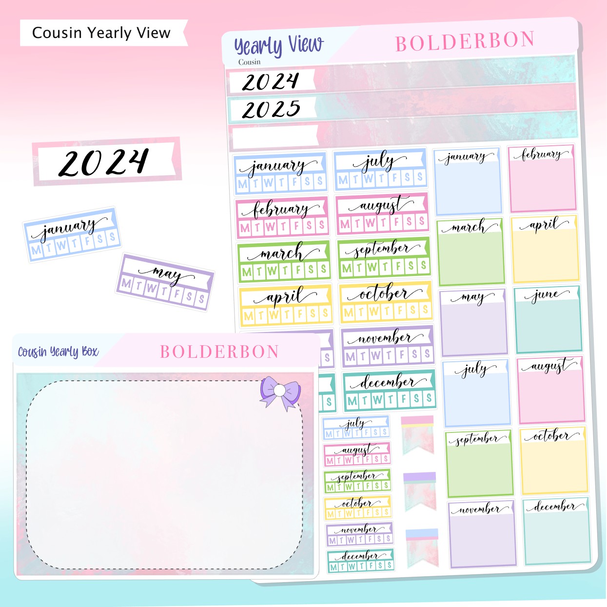 My Functional 2024 Hobonichi Cousin Planner Setup 