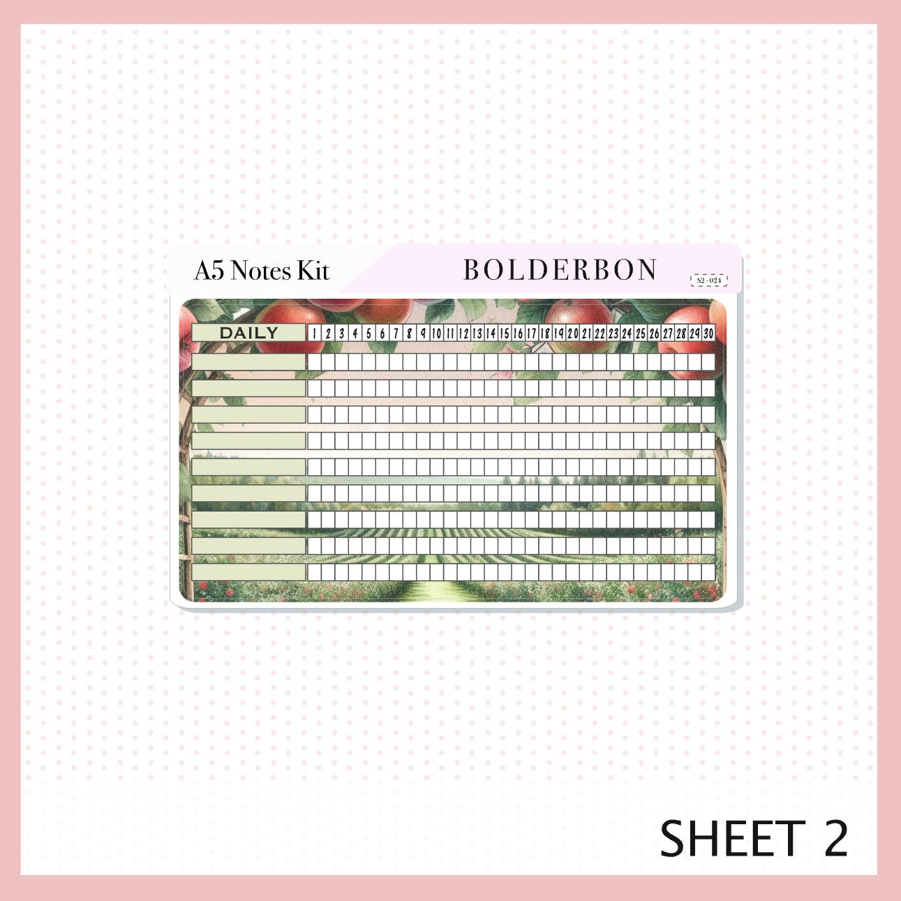 SEPTEMBER - A5 NOTES KIT || Compact Vertical, A5 Daily Duo, A5 Horizontal, Planner Stickers