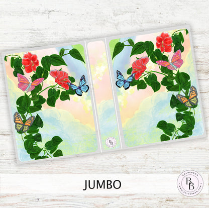 BUTTERFLY FLORAL || Sleeve Sticker Album