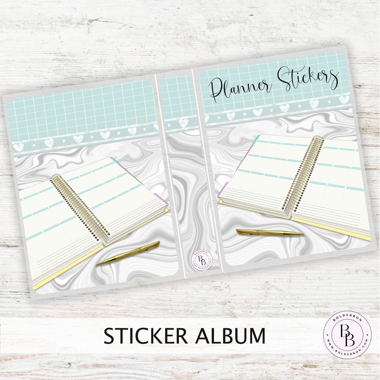 PLANNER STICKERS || Sleeve Sticker Album