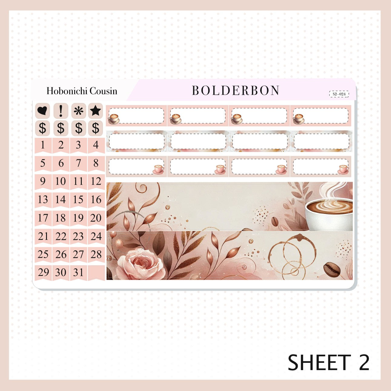 OCTOBER Hobonichi Cousin and A5 Day Free || Monthly Planner Sticker Kit