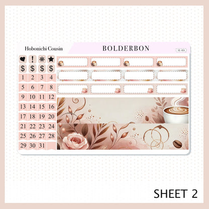 OCTOBER Hobonichi Cousin and A5 Day Free || Monthly Planner Sticker Kit