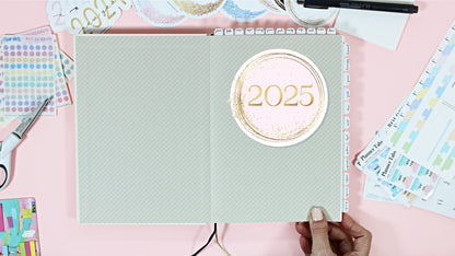 2025 CIRCLE STICKER || Vinyl Sticker, Decal, Laptop, Planner Sticker, Hobonichi, High Quality Laminated, 3 Inches