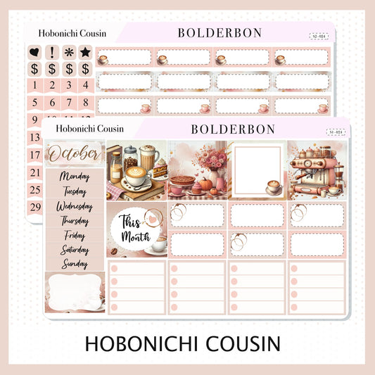 OCTOBER Hobonichi Cousin and A5 Day Free || Monthly Planner Sticker Kit