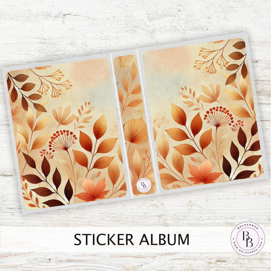 FALL VIBES || Sleeve Sticker Album, Fall Lover Gift