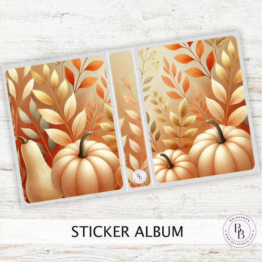 HARVEST || Sleeve Sticker Album, Fall Lover Gift