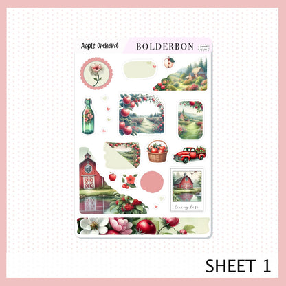 Journal Sticker Kit || APPLE ORCHARD