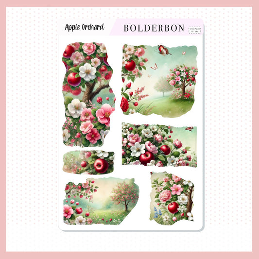 Torn Pieces Journal Stickers || APPLE ORCHARD