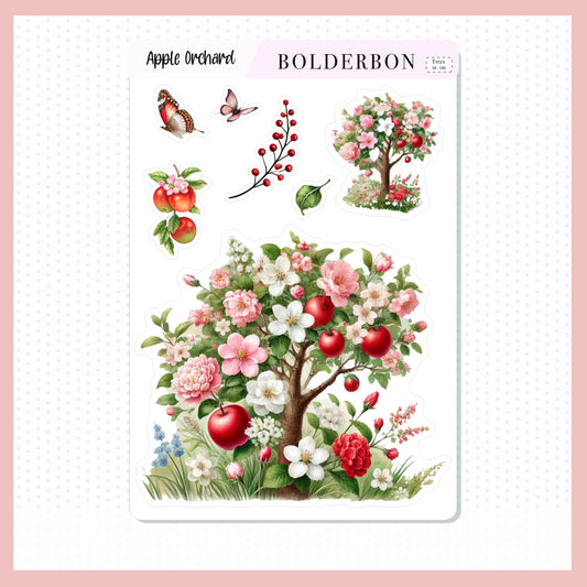 Apple Tree Journal Stickers || APPLE ORCHARD