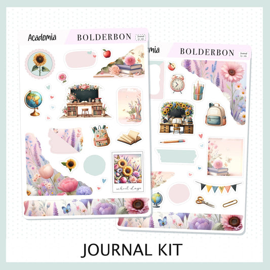 Journal Sticker Kit || ACADEMIA