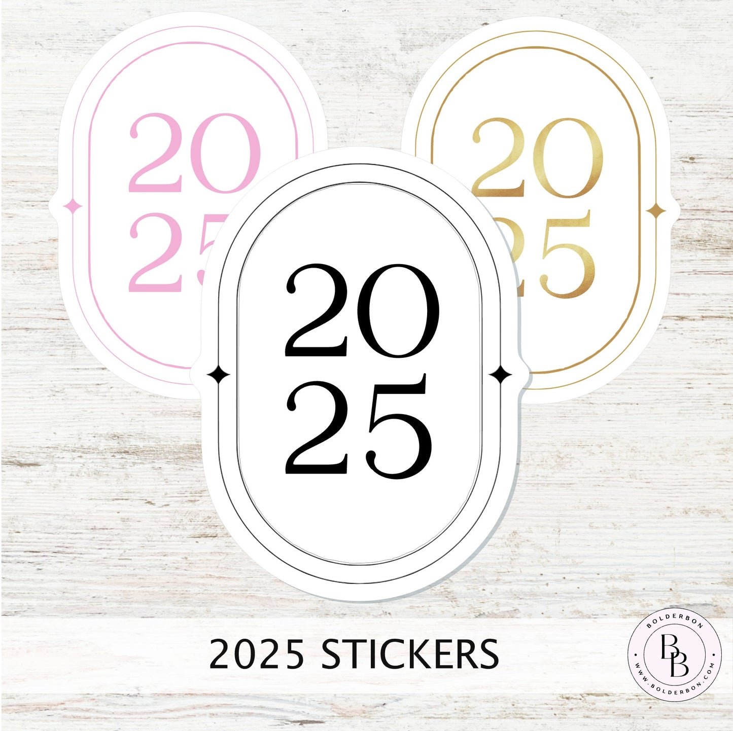 2025 CHIC STICKERS || Vinyl Sticker, Decal, Laptop, Planner Sticker, Hobonichi, High Quality Laminated, 3 Inches (Copy)