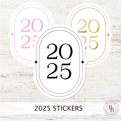 2025 CHIC STICKERS || Vinyl Sticker, Decal, Laptop, Planner Sticker, Hobonichi, High Quality Laminated, 3 Inches (Copy)