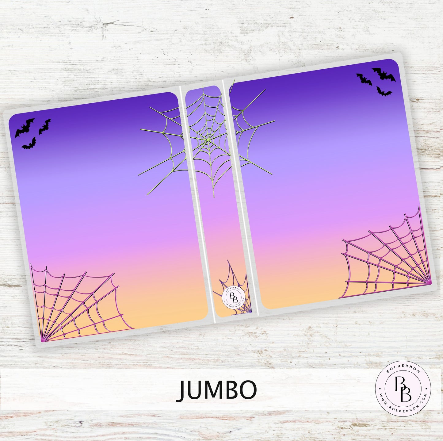 HALLOWEEN SPIDER WEB || Sleeve Sticker Album