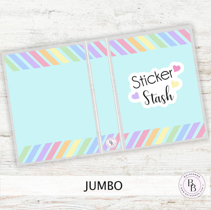 STICKER STASH || Sleeve Sticker Album