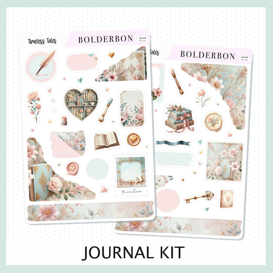 TIMELESS TALES || Journal Sticker Kit