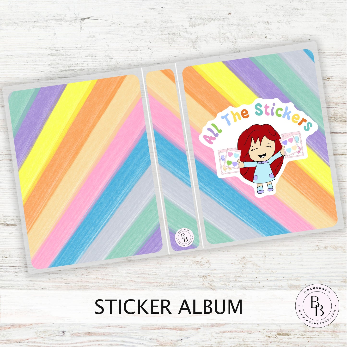 ALL THE STICKERS || Sleeve Sticker Album