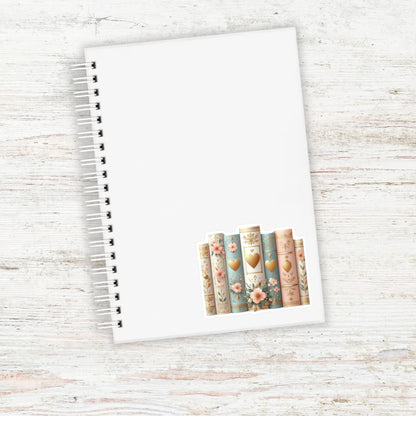 Vintage Floral Bookshelf Vinyl Sticker || Book Lover Vinyl Sticker, Unique Bookish Gift - Perfect for Planners, Journals, laptops and More!