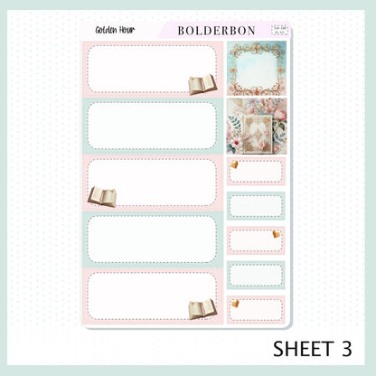 TIMELESS TALES 7x9 Daily Duo || Planner Sticker Kit for Erin Condren