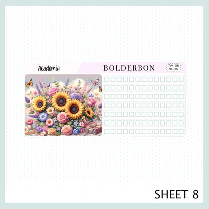 ACADEMIA 7x9 Daily Duo || Planner Sticker Kit for Erin Condren