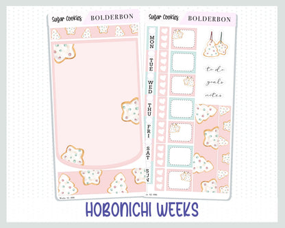 SUGAR COOKIES Hobonichi Weeks || Weekly Planner Sticker Kit