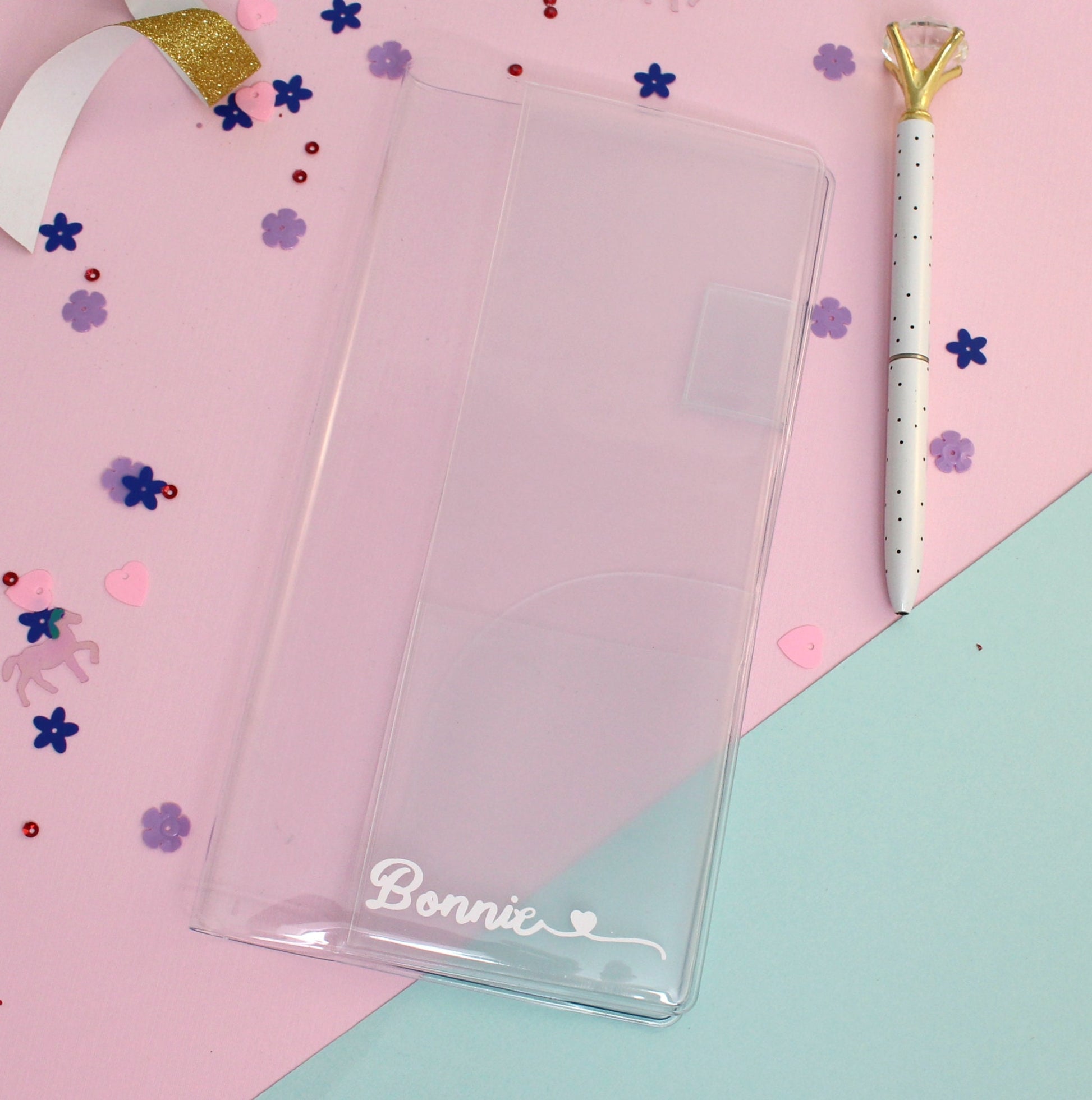 Clear Cover for Hobonichi Weeks || *LIMITED QUANTITIES* FREE Custom Name On Cover