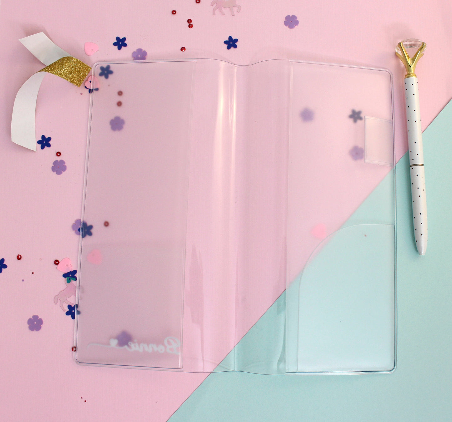 Clear Cover for Hobonichi Weeks || *LIMITED QUANTITIES* FREE Custom Name On Cover