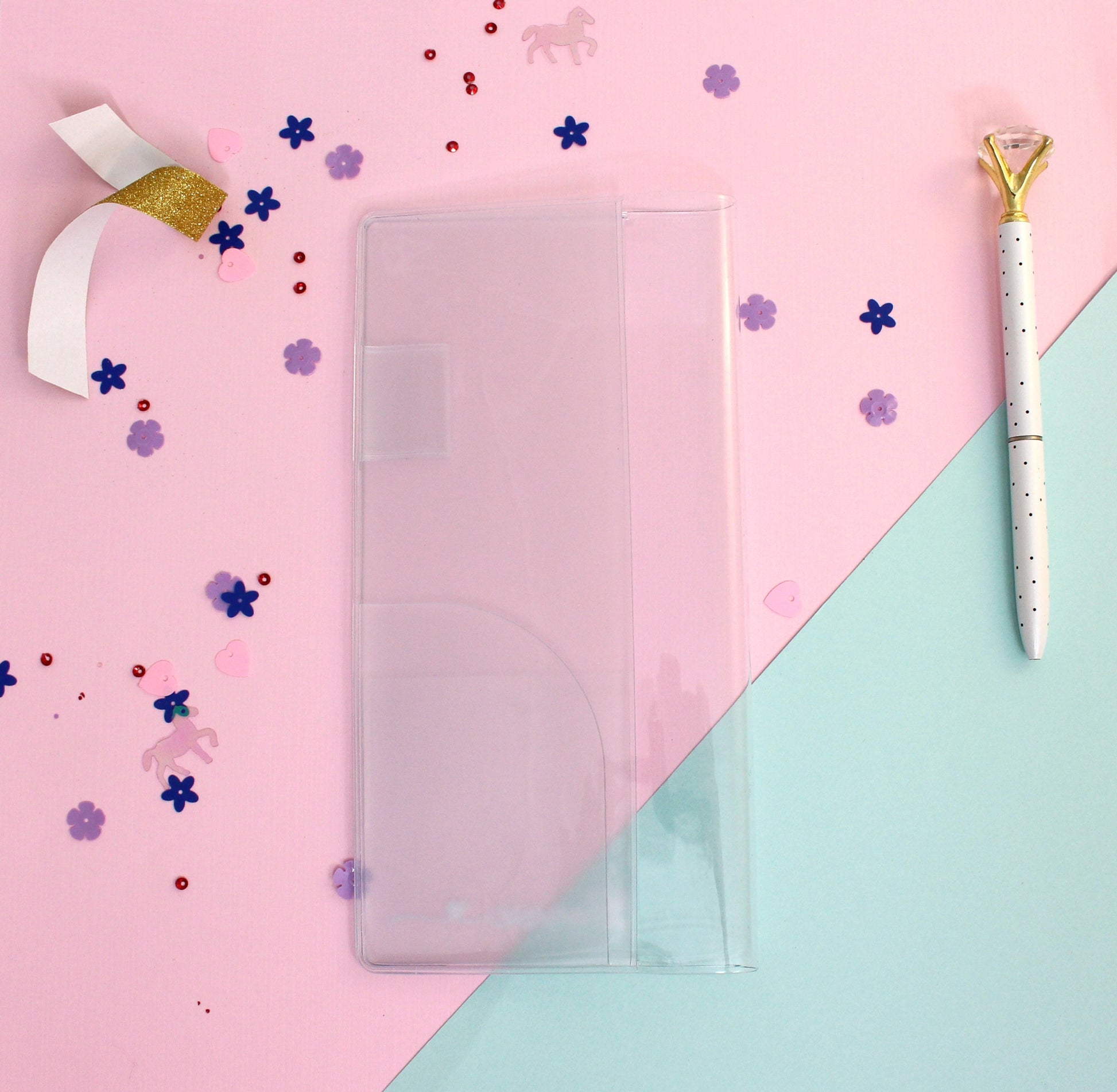 Clear Cover for Hobonichi Weeks || *LIMITED QUANTITIES* FREE Custom Name On Cover