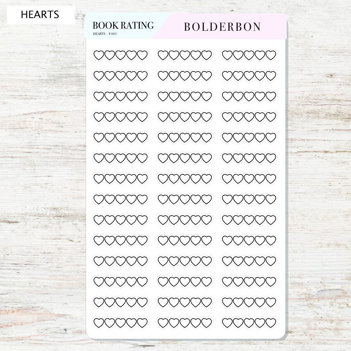 BOOK RATING Planner Stickers || Star Book Rating, Heart, Spicy, Fire Book Rating, Spicy Books, Reading, Study, Library, Functional Stickers