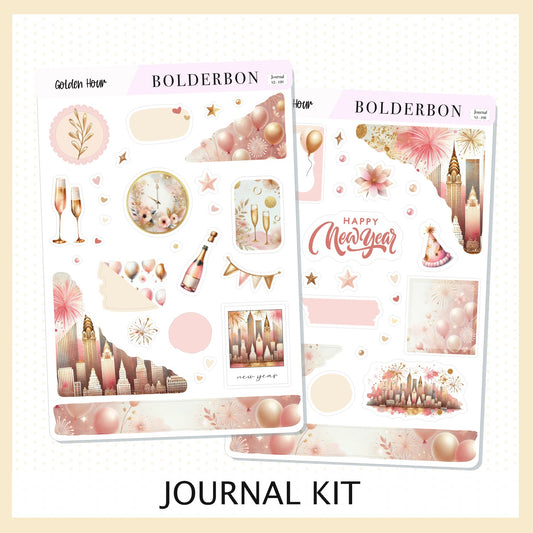 GOLDEN HOUR || Journal Sticker Kit