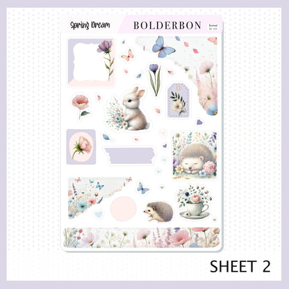 SPRING DREAM || Journal Sticker Kit