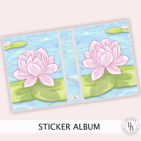 LOTUS FLOWER || Sleeve Sticker Album
