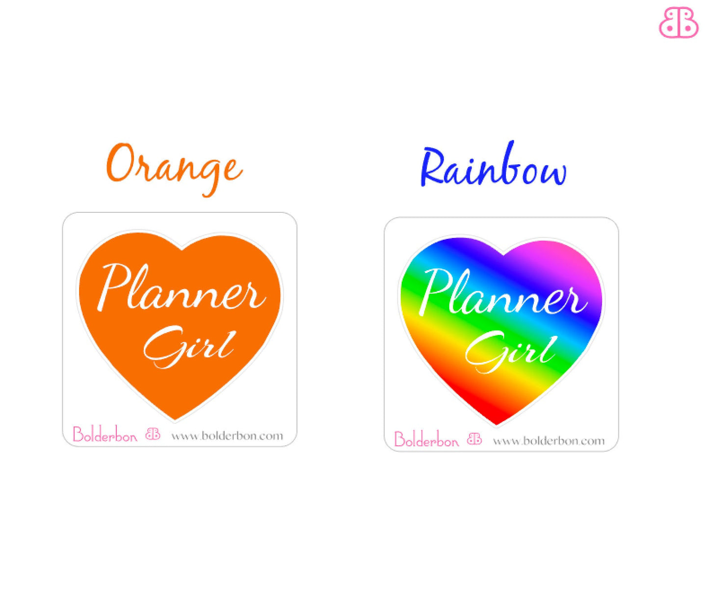 PLANNER GIRL || Cute Vinyl Sticker, Planner Love Addict Fanatic Friends Community Junkie