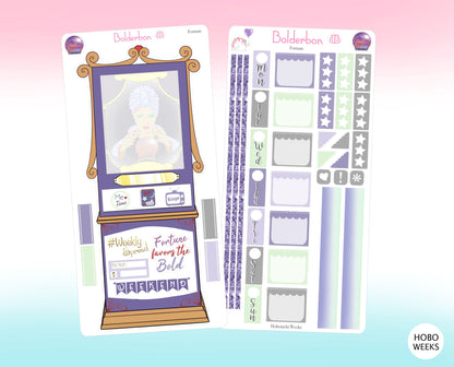 FORTUNE || Hobonichi Weeks Planner Sticker Kit