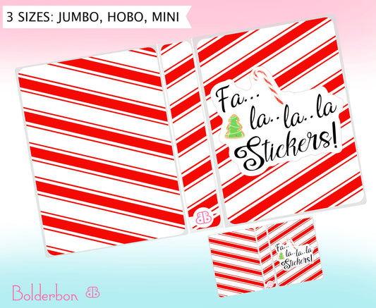 Fa La La La Stickers || Sleeve Sticker Album