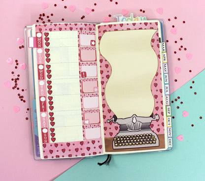 WITH LOVE || Hobonichi Weeks Planner Sticker Kit