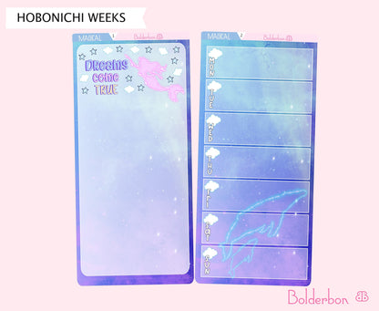 MAGICAL || Hobonichi Weeks Planner Sticker Kit