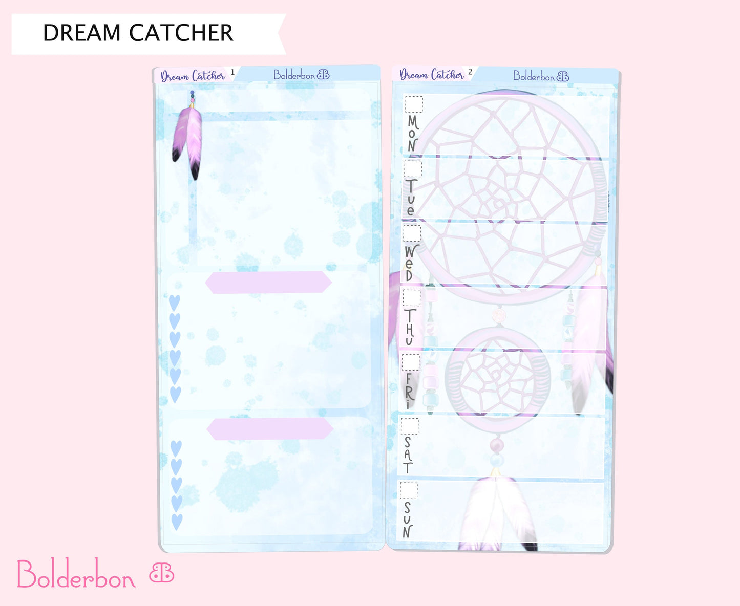 DREAM CATCHER || Hobonichi Weeks Planner Sticker Kit