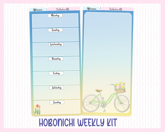 AFTERNOON || Hobonichi Weeks Planner Sticker Kit