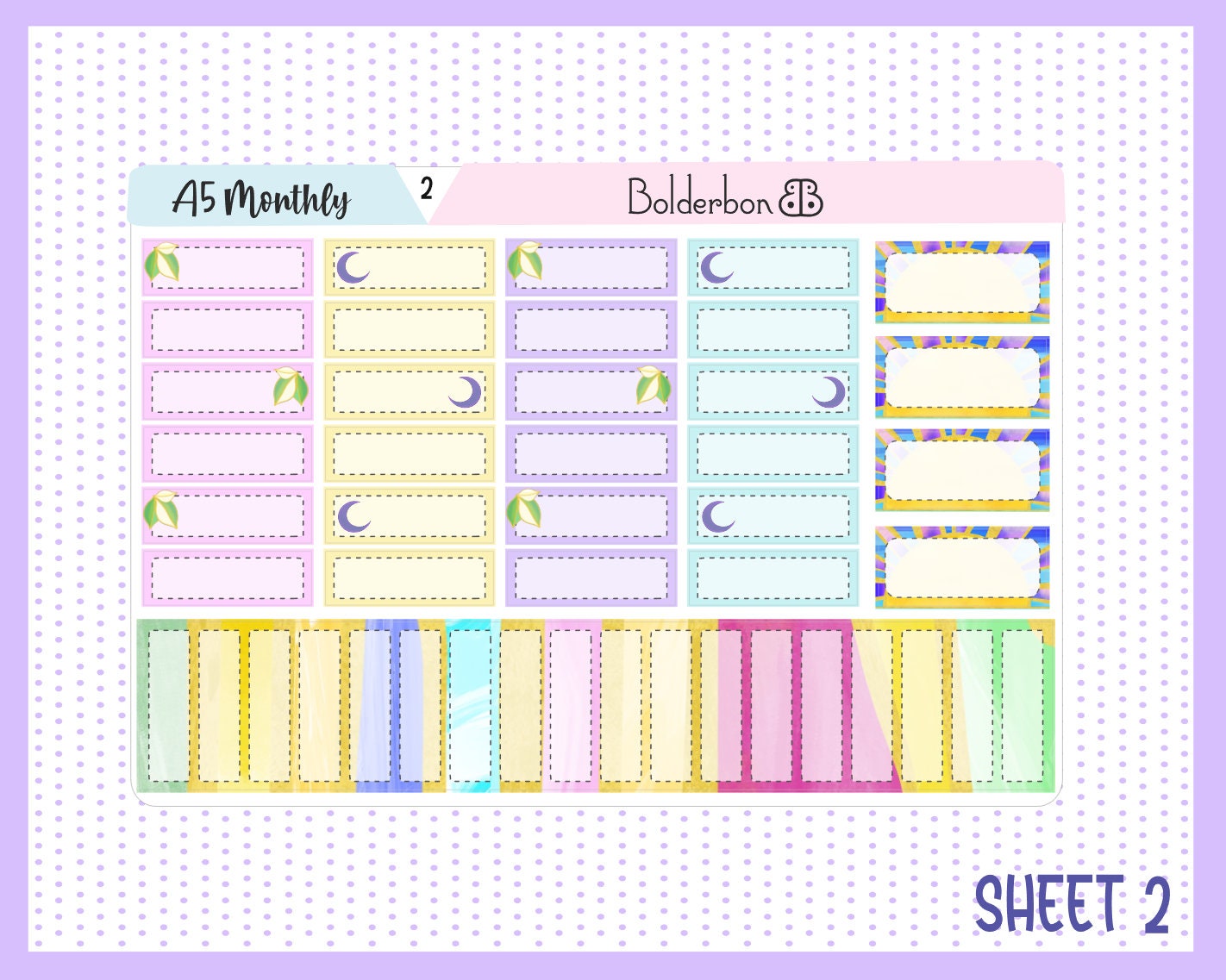 SEPTEMBER A5 MONTHLY || Erin Condren Planner Sticker Kit for Compact Vertical, Daily Duo, Horizontal