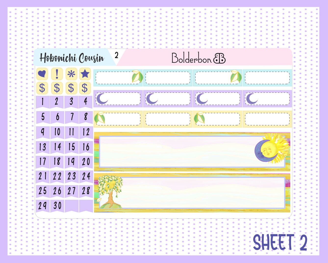 SEPTEMBER Hobonichi Cousin and A5 Day Free || Hand Drawn Cute Monthly Planner Sticker Kit