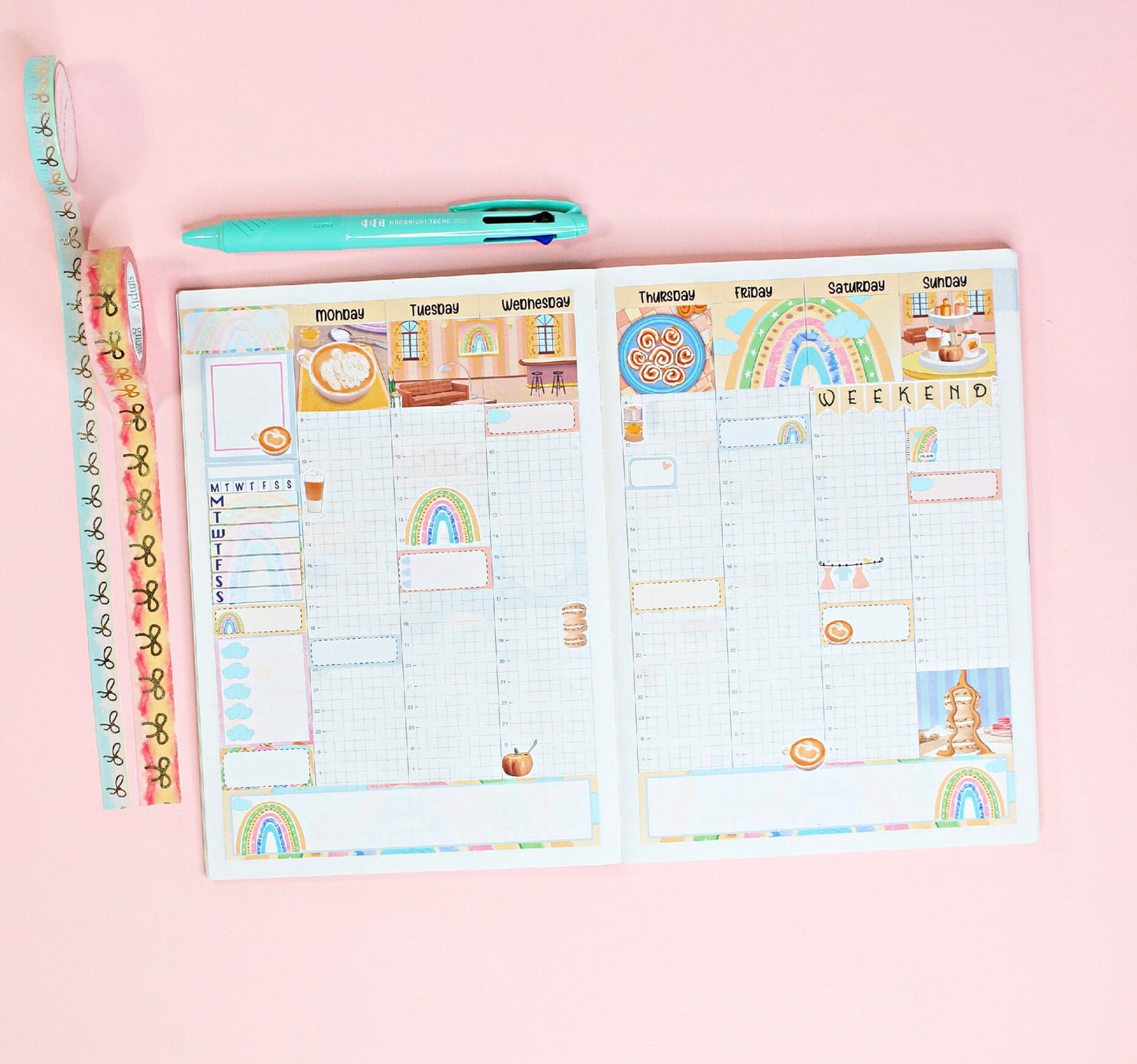 PUMPKIN DREAMS || Hobonichi Cousin Planner Sticker Kit