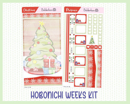 CHRISTMAS PRESENCE || Hobonichi Weeks Planner Sticker Kit