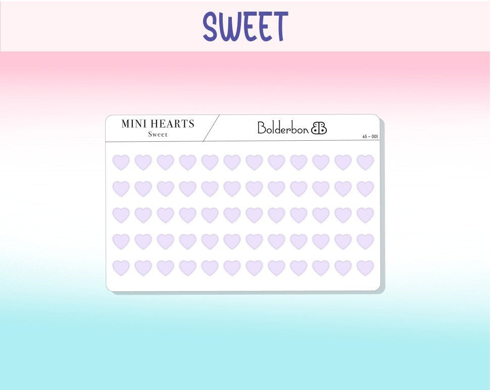 TRANSPARENT HEARTS  || Neutral, Frosted Clear, Minimal, Mini Dots, Planner Stickers, Functional