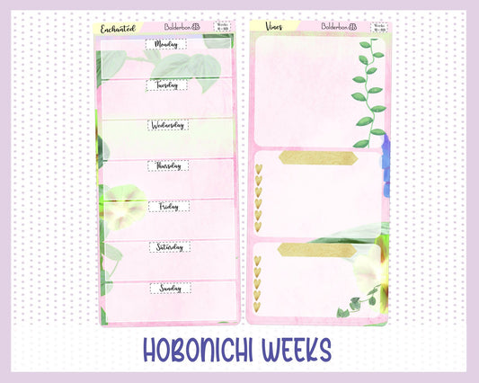 ENCHANTED VINES || Hobonichi Weeks Planner Sticker Kit