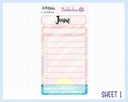 JUNE 7x9 Notes Kit