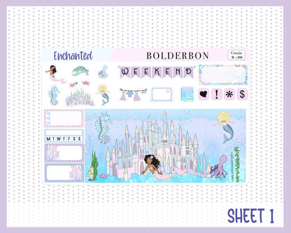 ENCHANTED || Hobonichi Cousin Planner Sticker Kit