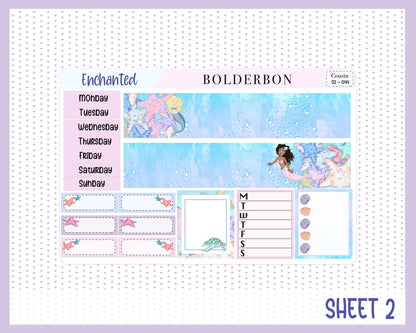 ENCHANTED || Hobonichi Cousin Planner Sticker Kit