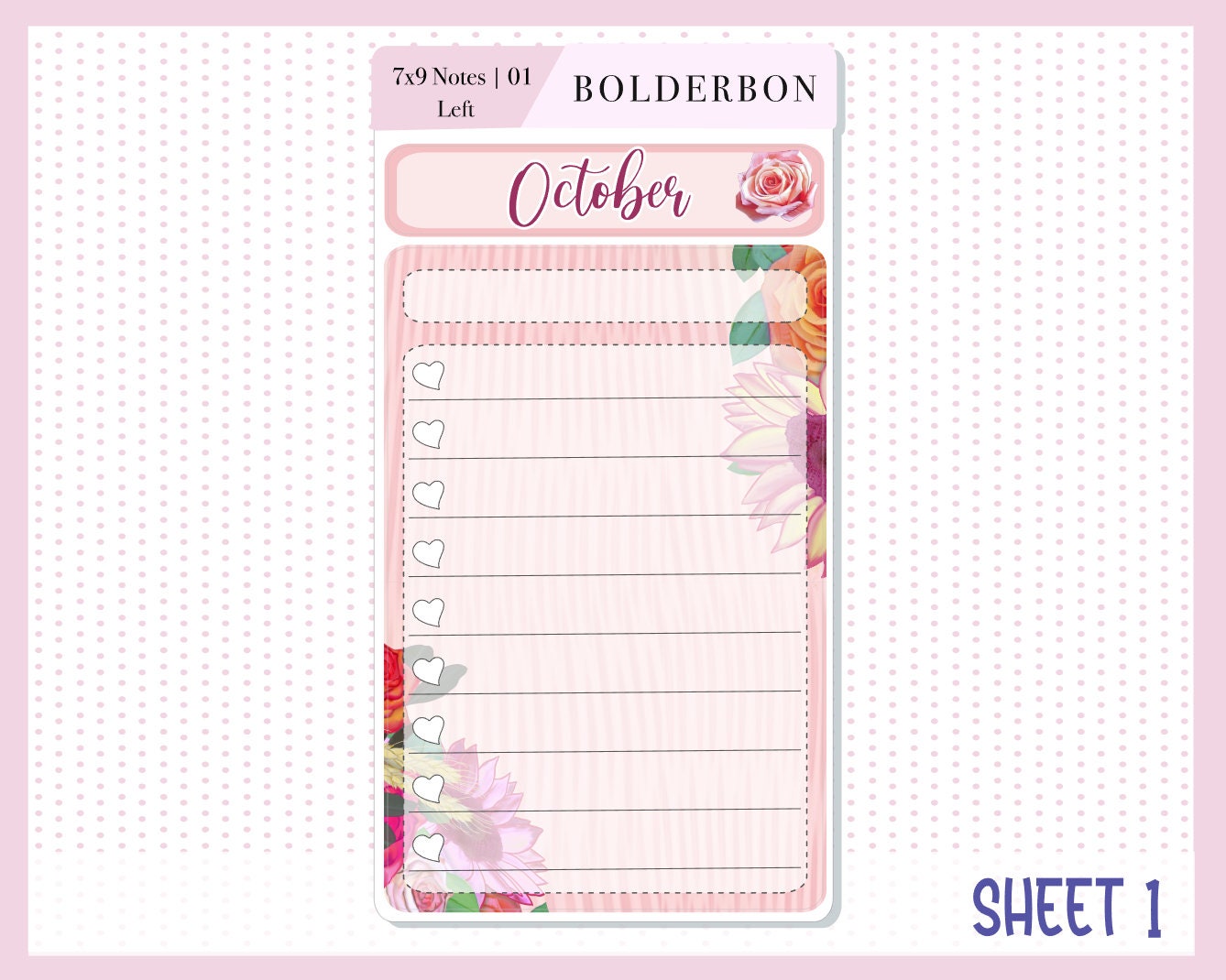 OCTOBER 7x9 Notes Kit