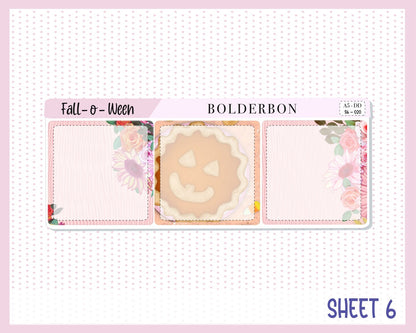 FALL 0' WEEN || A5 Daily Duo Planner Sticker Kit