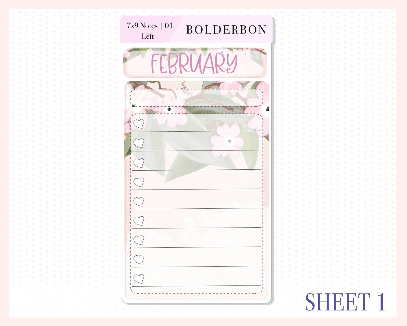 FEBRUARY 7x9 Notes Kit